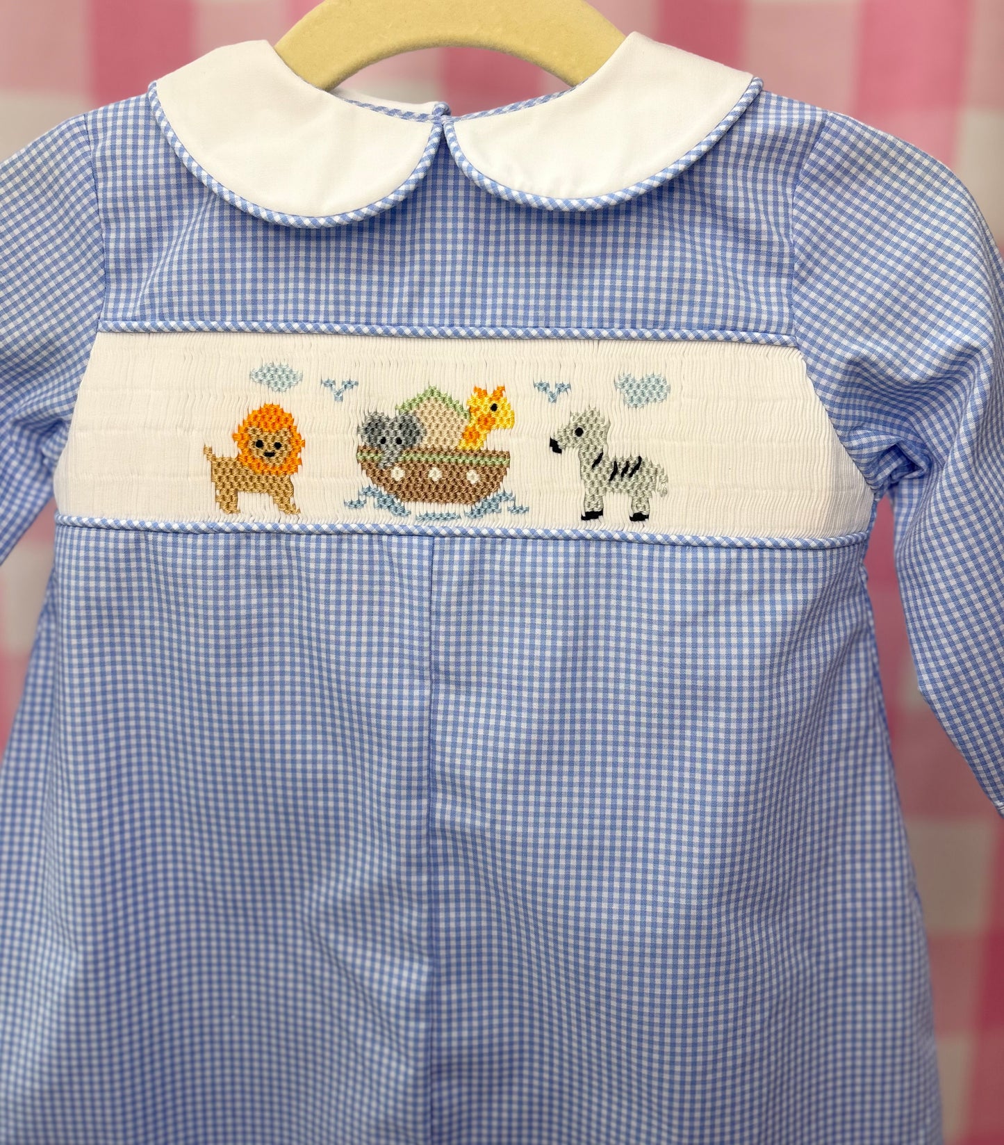 Noah’s Ark Smocked Longall
