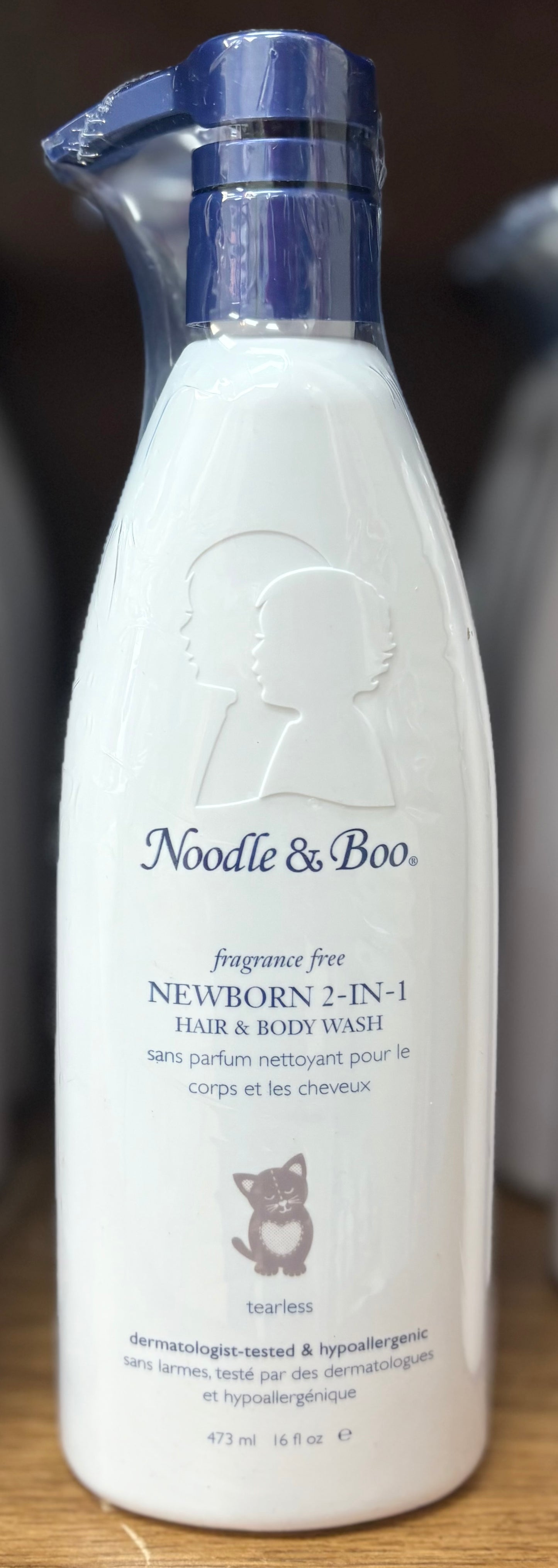 Newborn 2-in-1 Hair & Body Wash; Fragrance Free