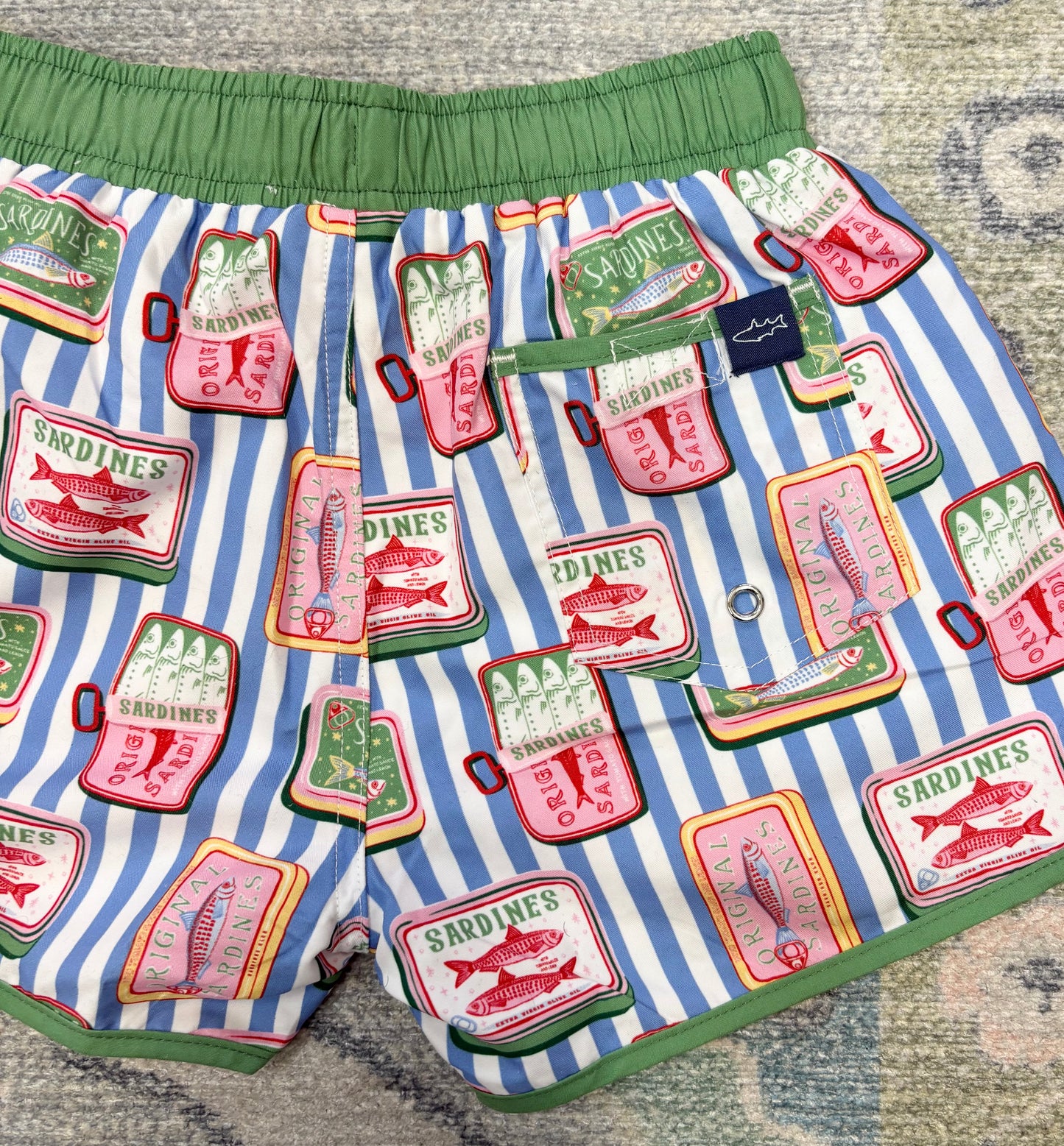 Sardine Stripe Banded Boardies