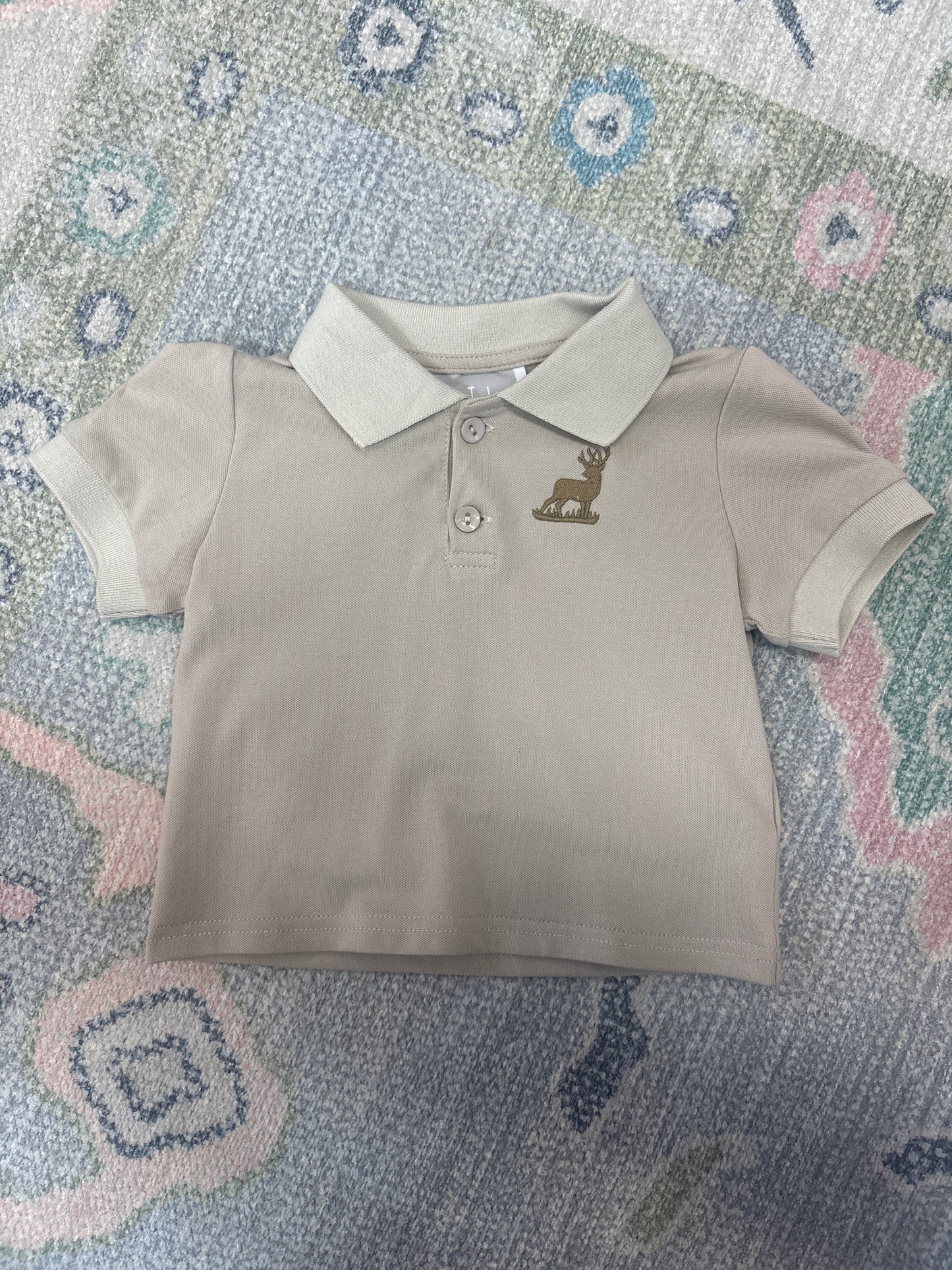 Khaki Buck Collared Shirt