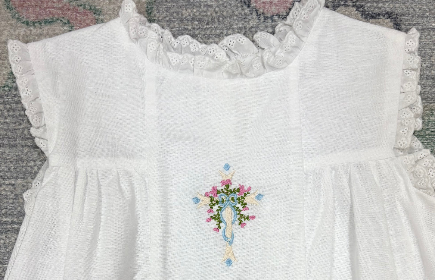 White and Pastel Cross Dress