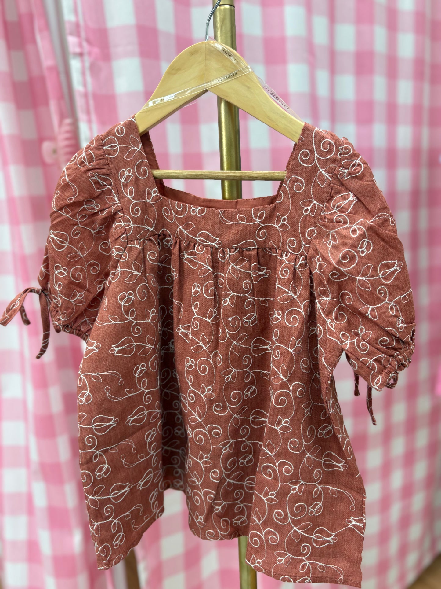 Piper Embroidered Top