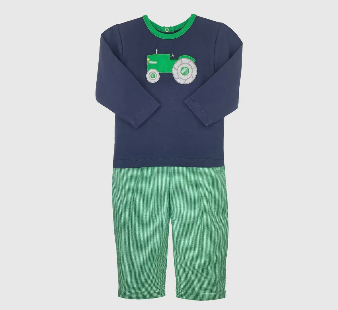 Tractor Appliqué Top & Pant Set