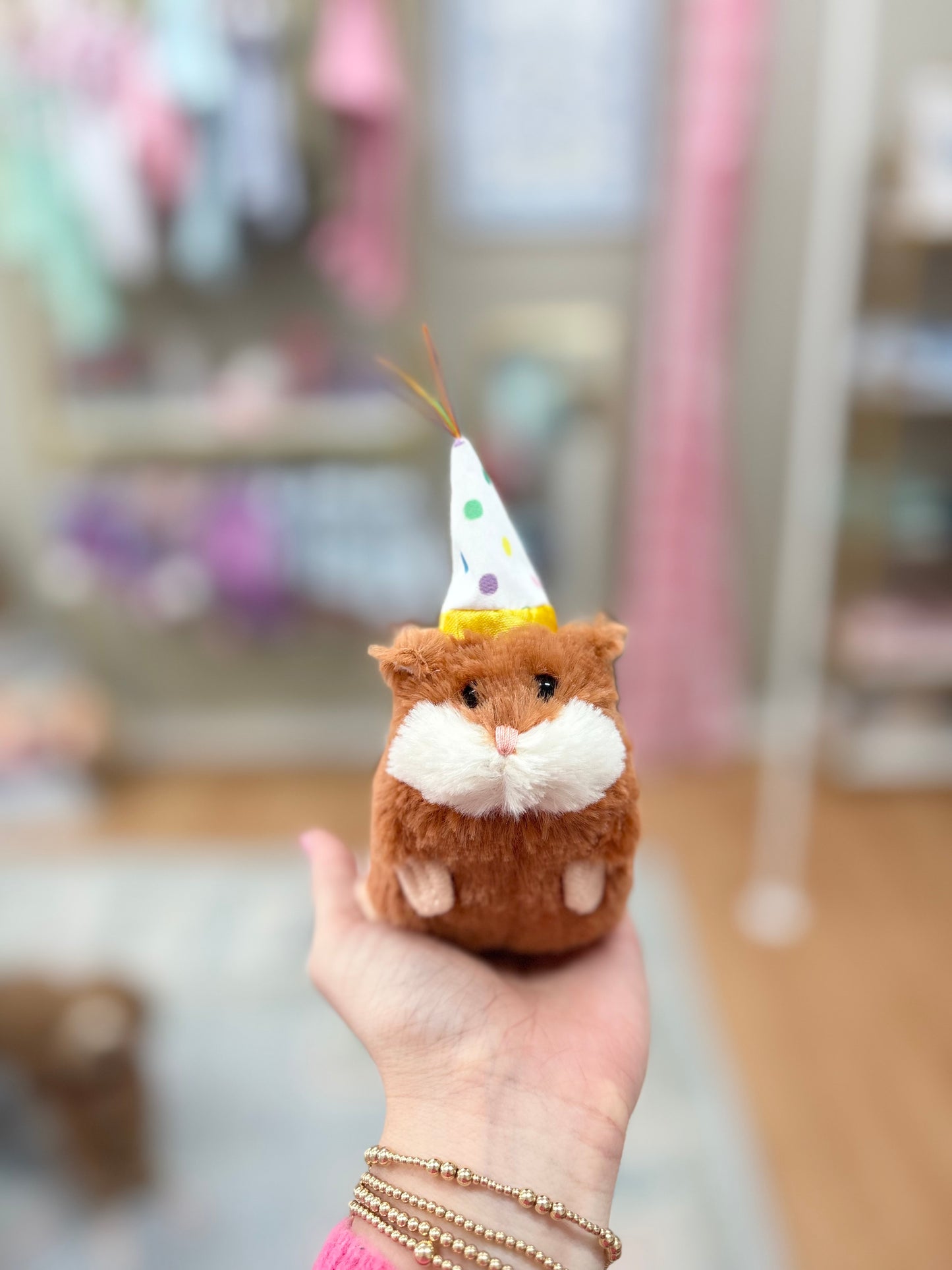 3.5” Birthday Hamster Bean Bag