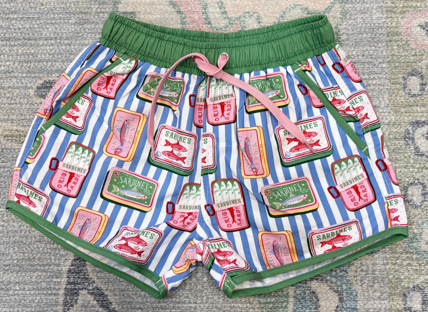 Sardine Stripe Banded Boardies
