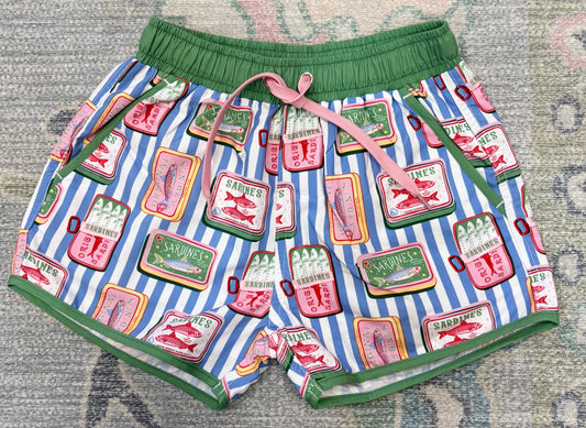 Sardine Stripe Banded Boardies