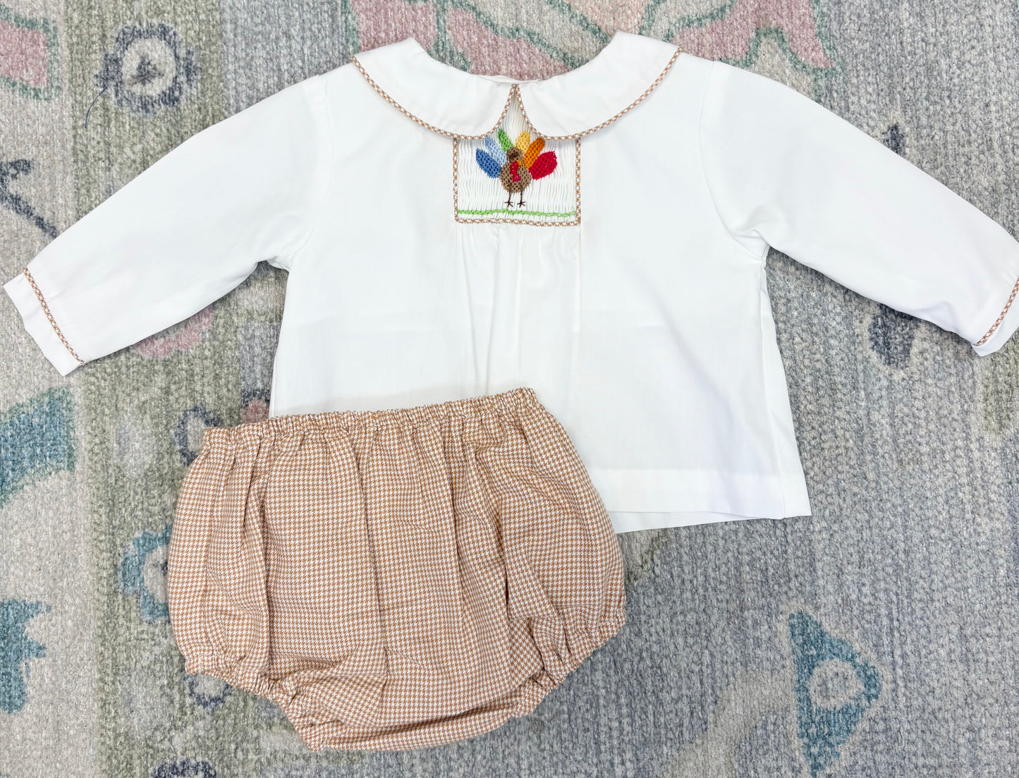 Turkey Boy Diaper Set