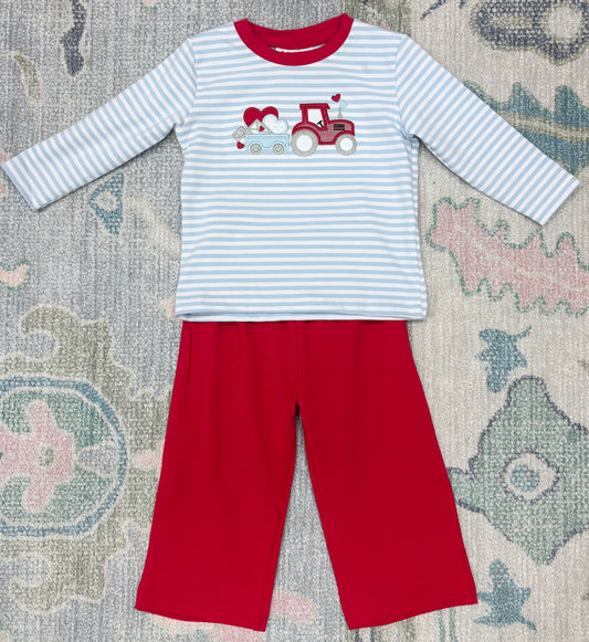 Haulin’ Hearts Pants Set