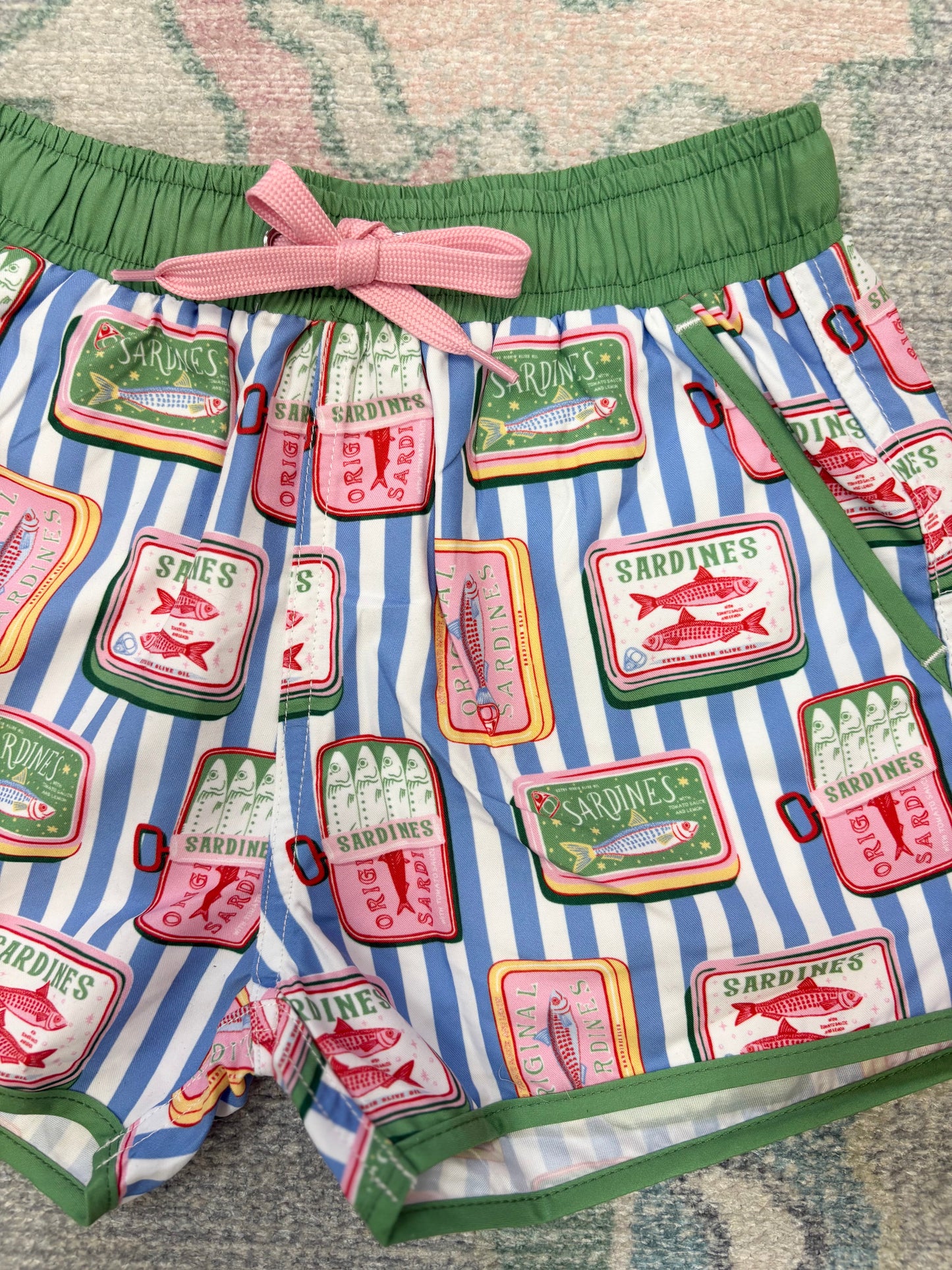 Sardine Stripe Banded Boardies