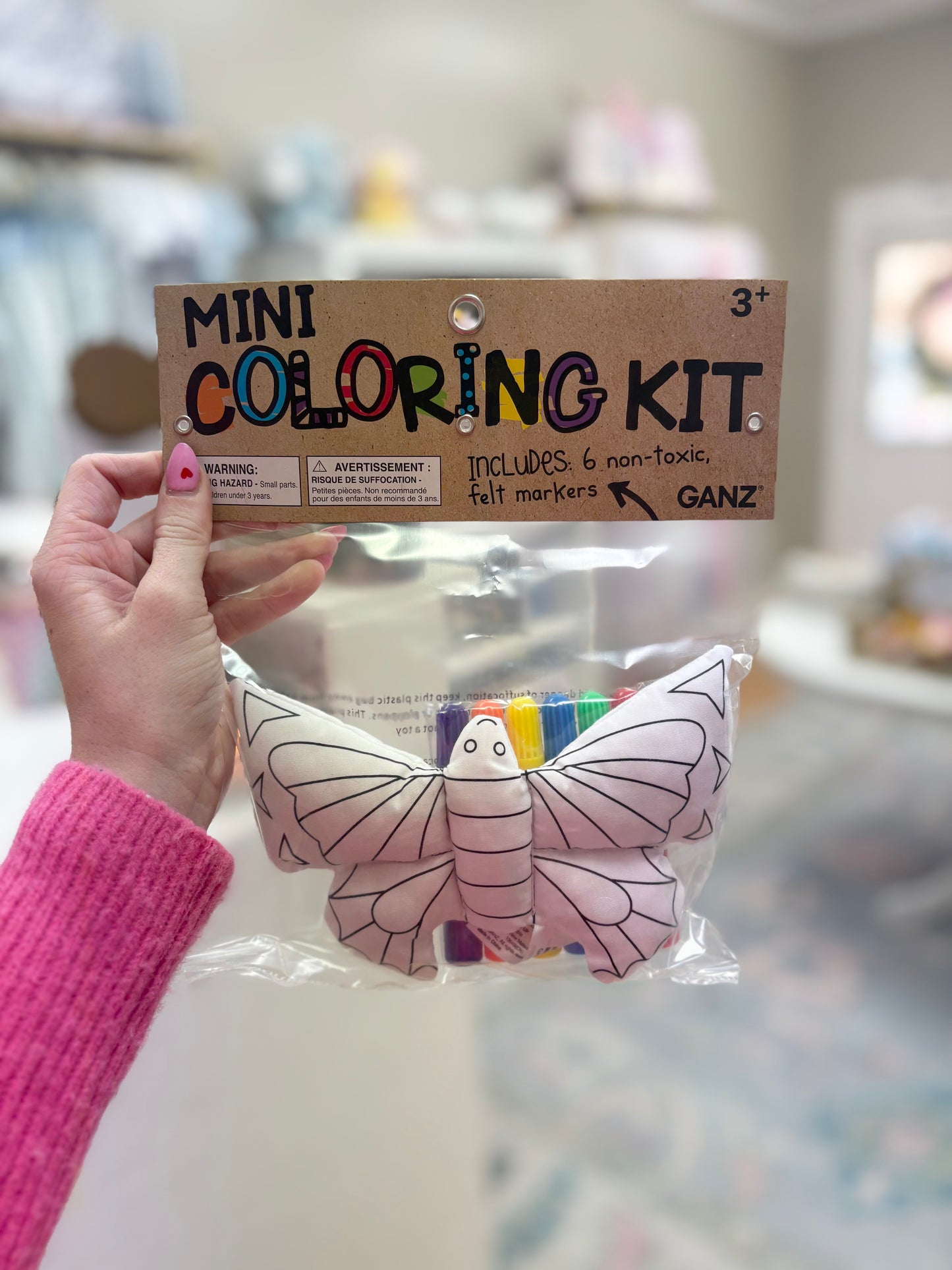 6.5” Color Me Butterfly