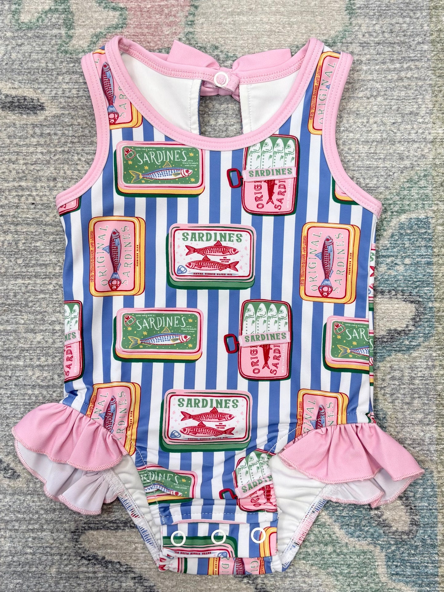 Sardine Stripe One-Piece