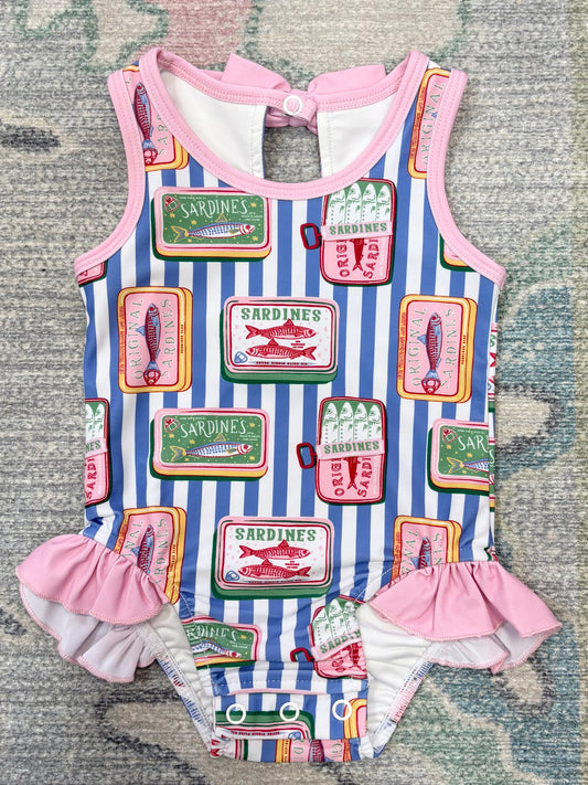 Sardine Stripe One-Piece