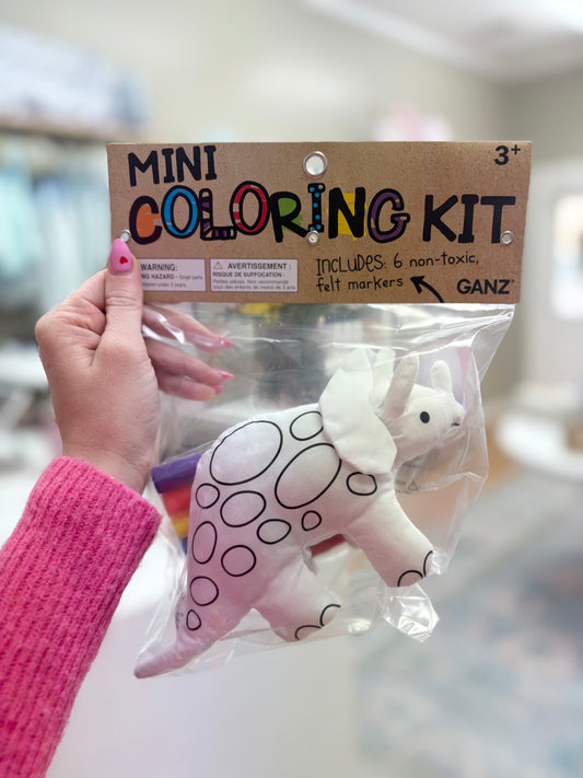 8” Color Me Dino Kit