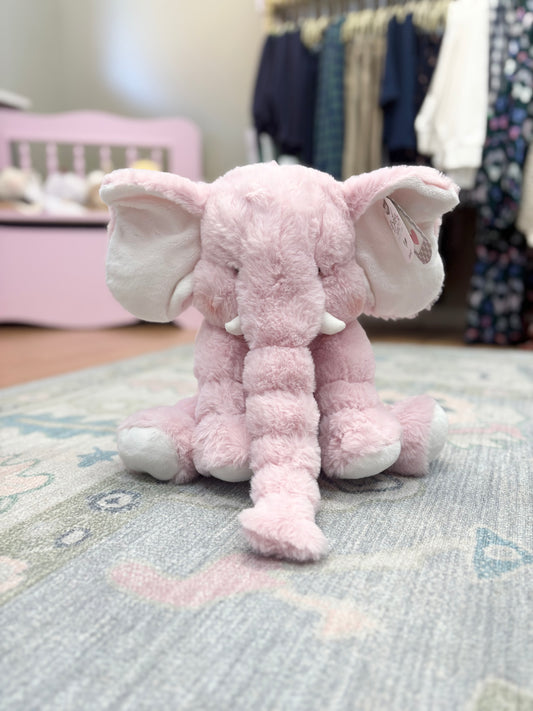 14” Pink Jellybean Elephant