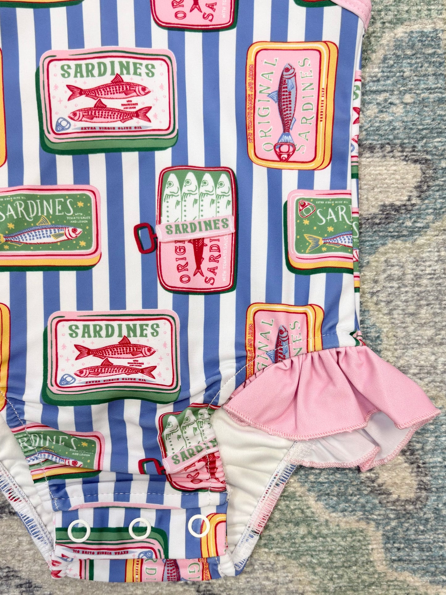 Sardine Stripe One-Piece