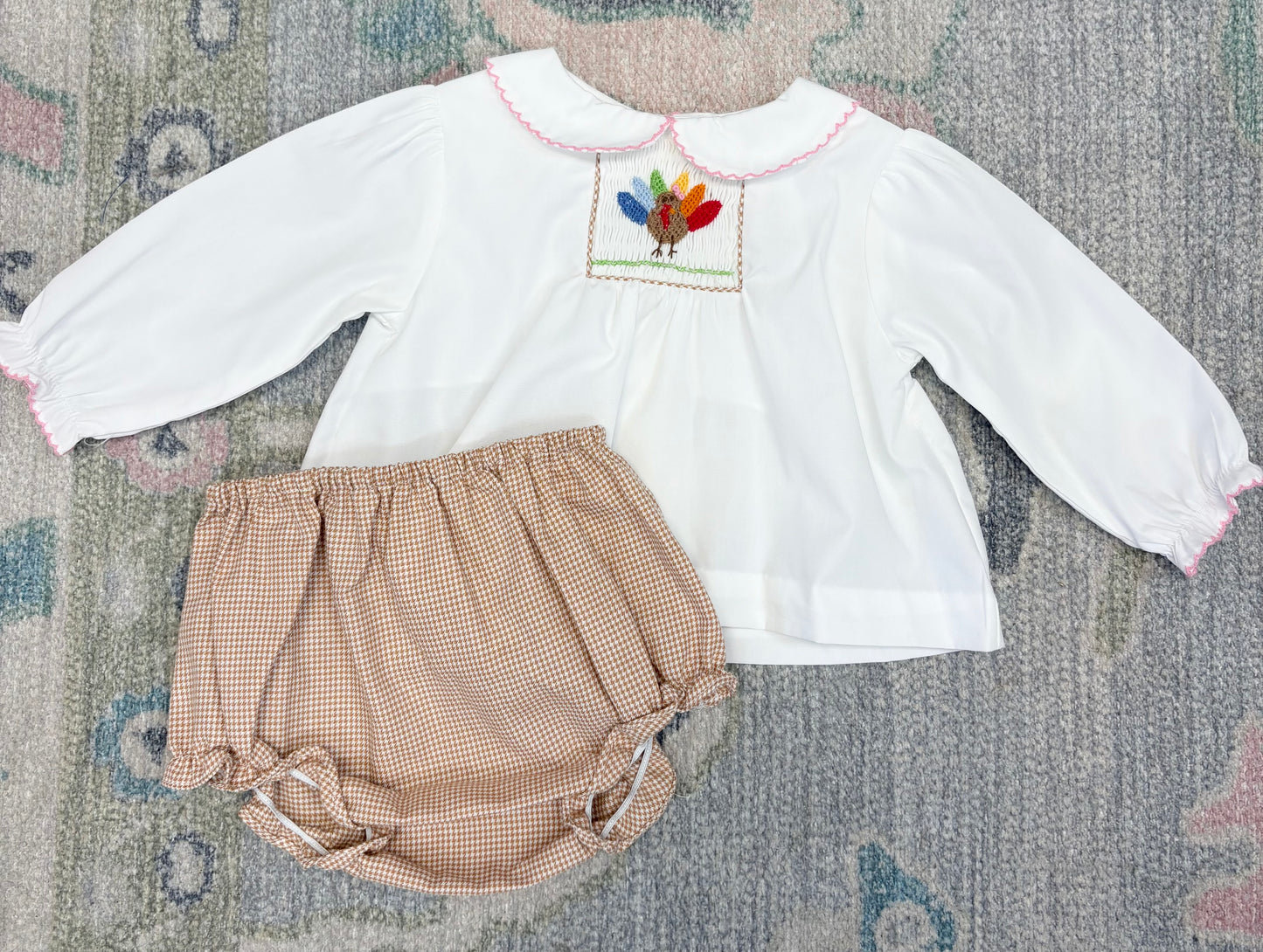 Turkey Girl Bloomer Set