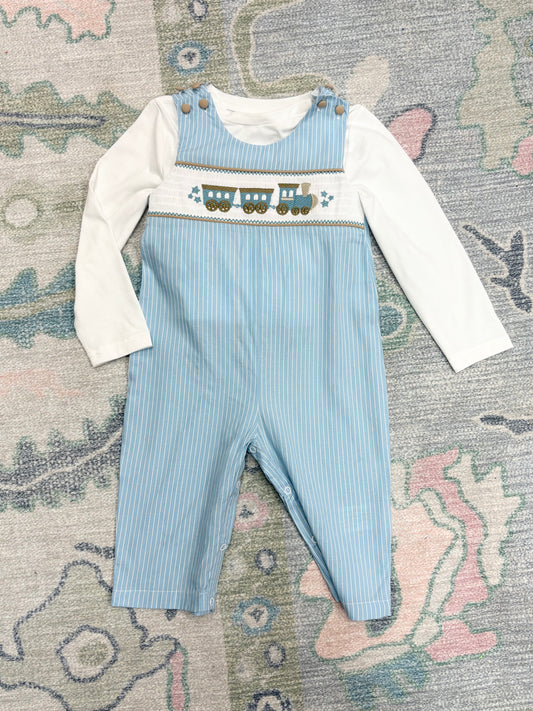 Smocked Train Jon-Jon