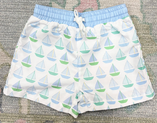 Set Sail Swim Trunks