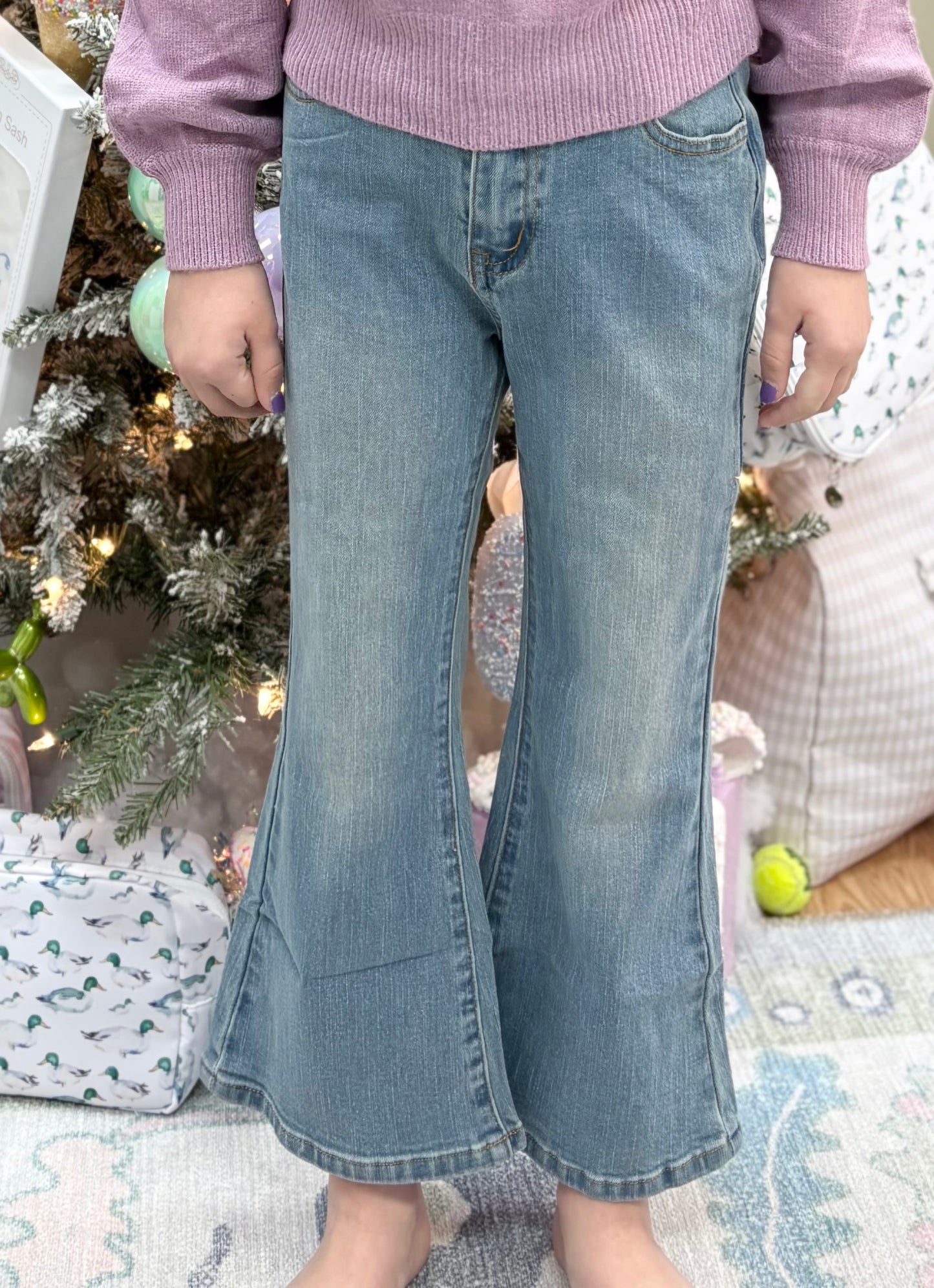 Cropped Flare Jeans