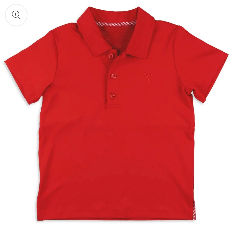 Red Boys Polo