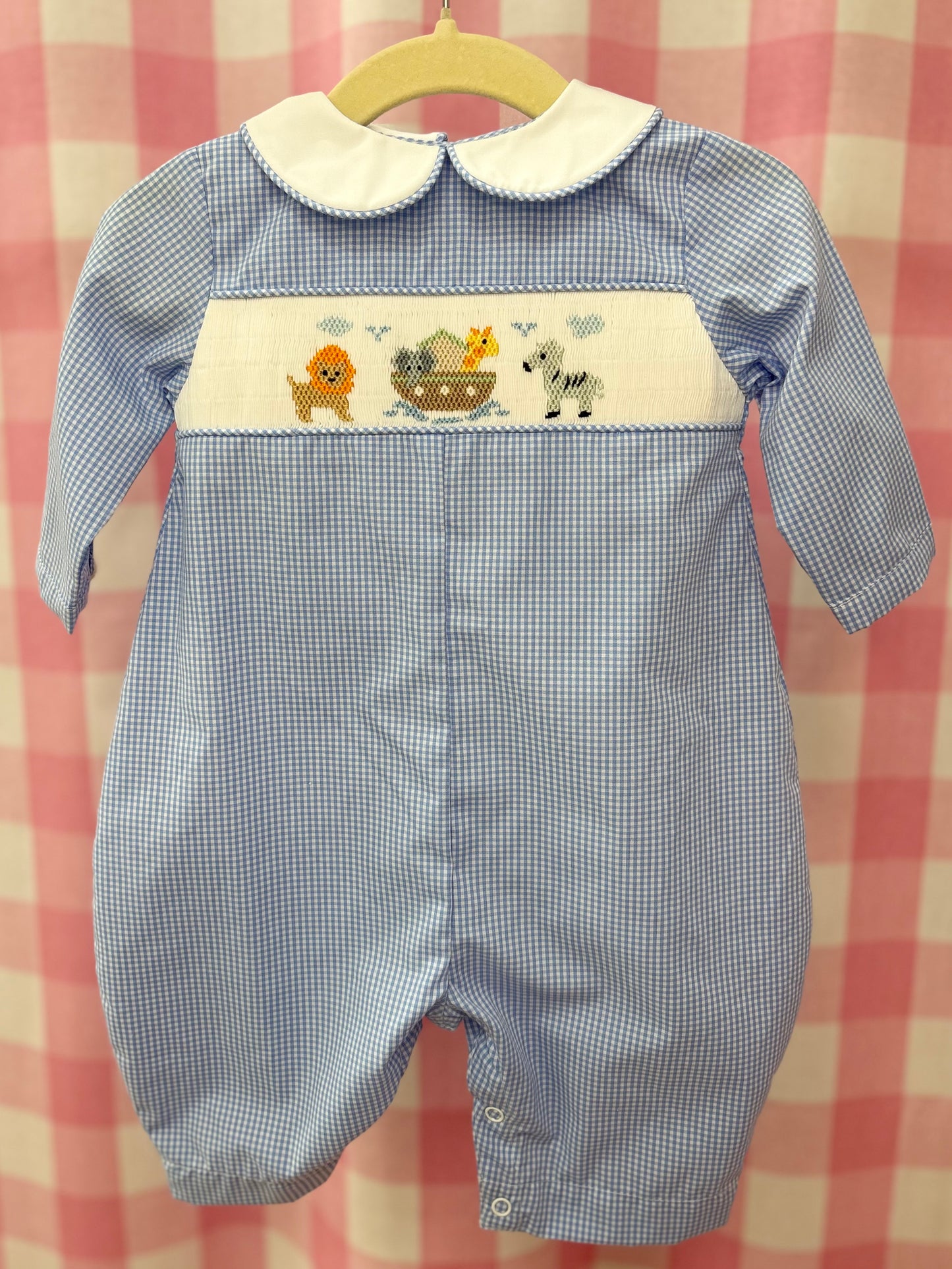 Noah’s Ark Smocked Longall