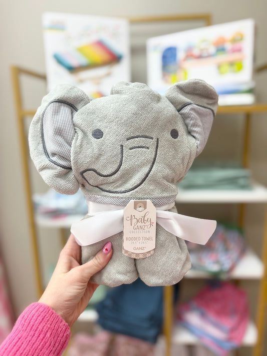 Elephant Hooded Towel