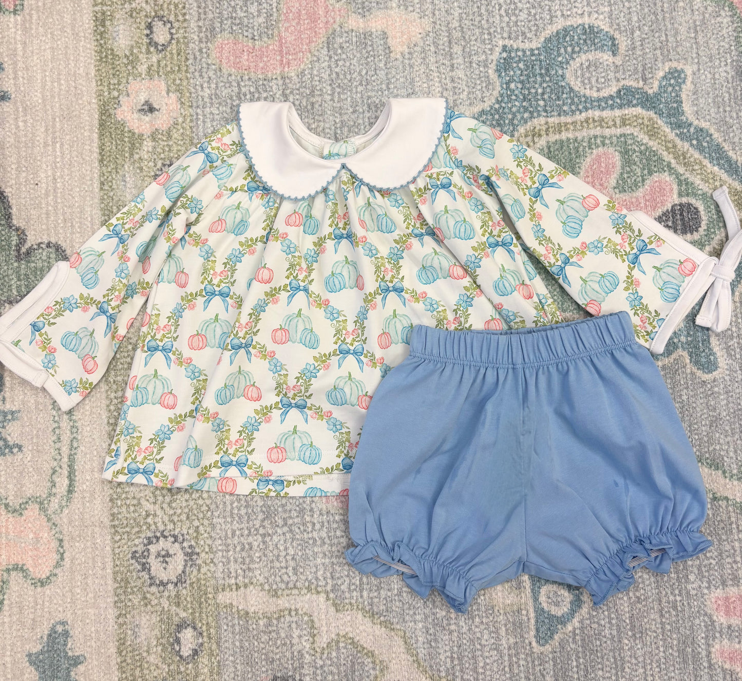 Charolette Pumpkin Bloomer Set