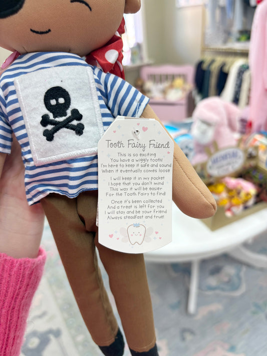 14” Pirate Tooth Fairy Friend