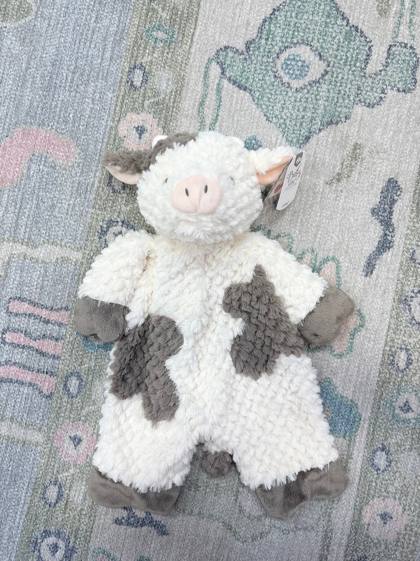 “18 Clementine Cow Flat-A-Pat