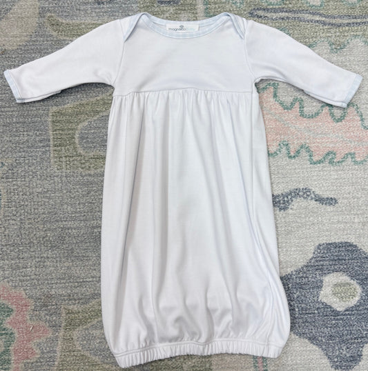 New Beginnings Blue Gathered Gown