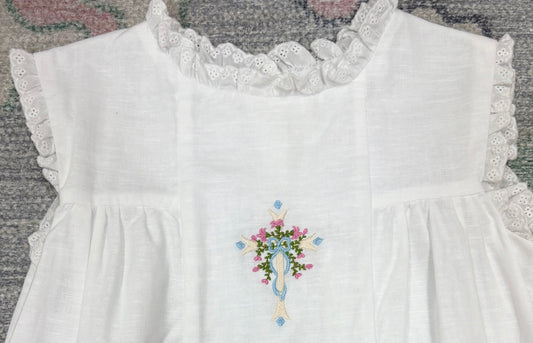 White and Pastel Cross Dress