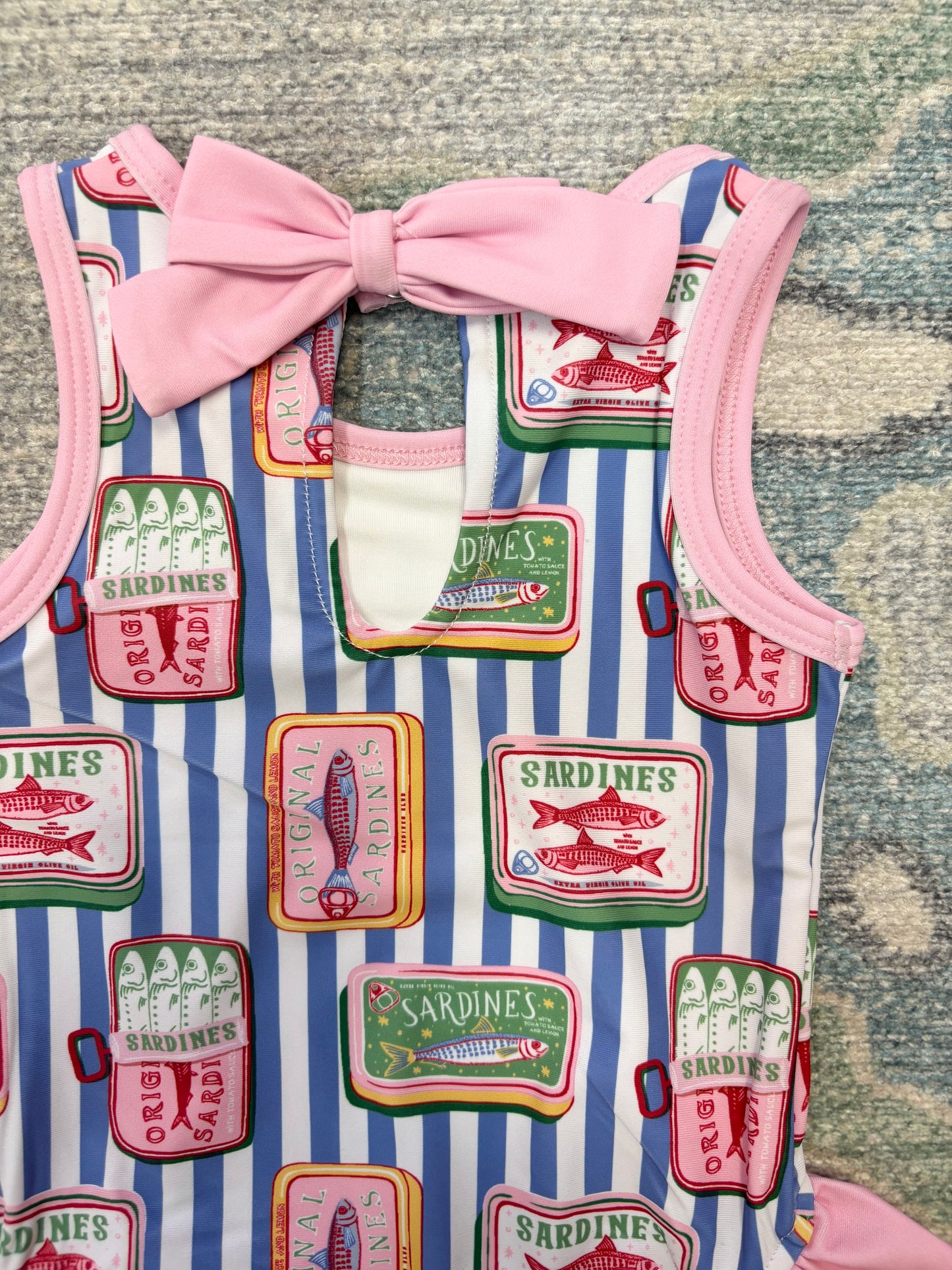 Sardine Stripe One-Piece