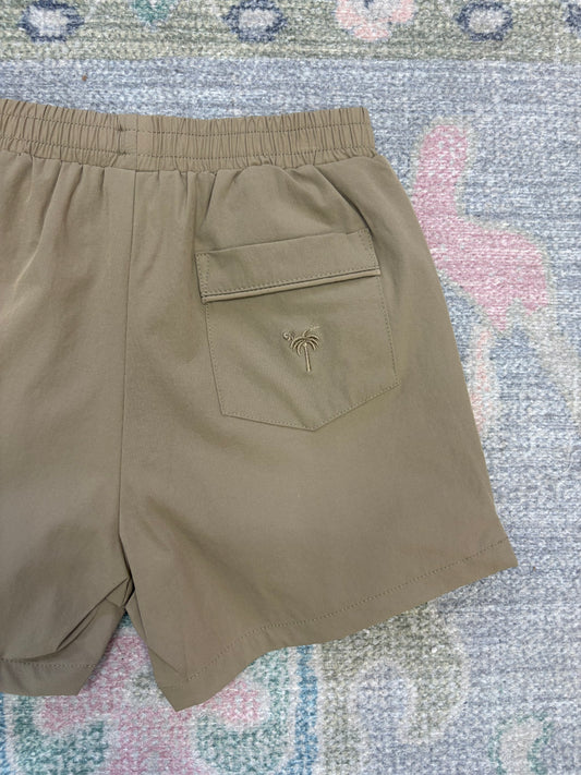 Drift Khaki Performance Shorts