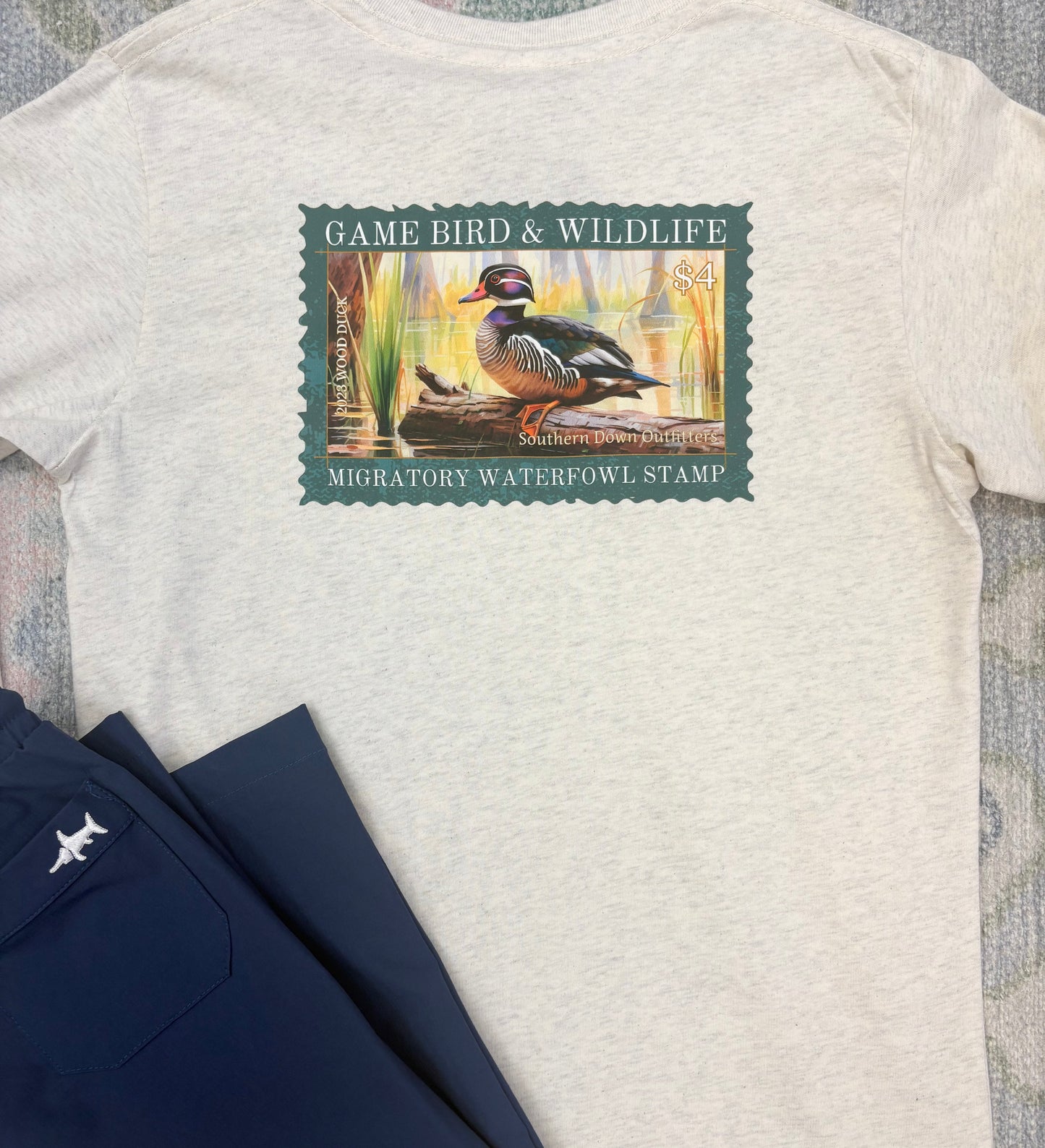 Duck Stamp Long Sleeve Tee