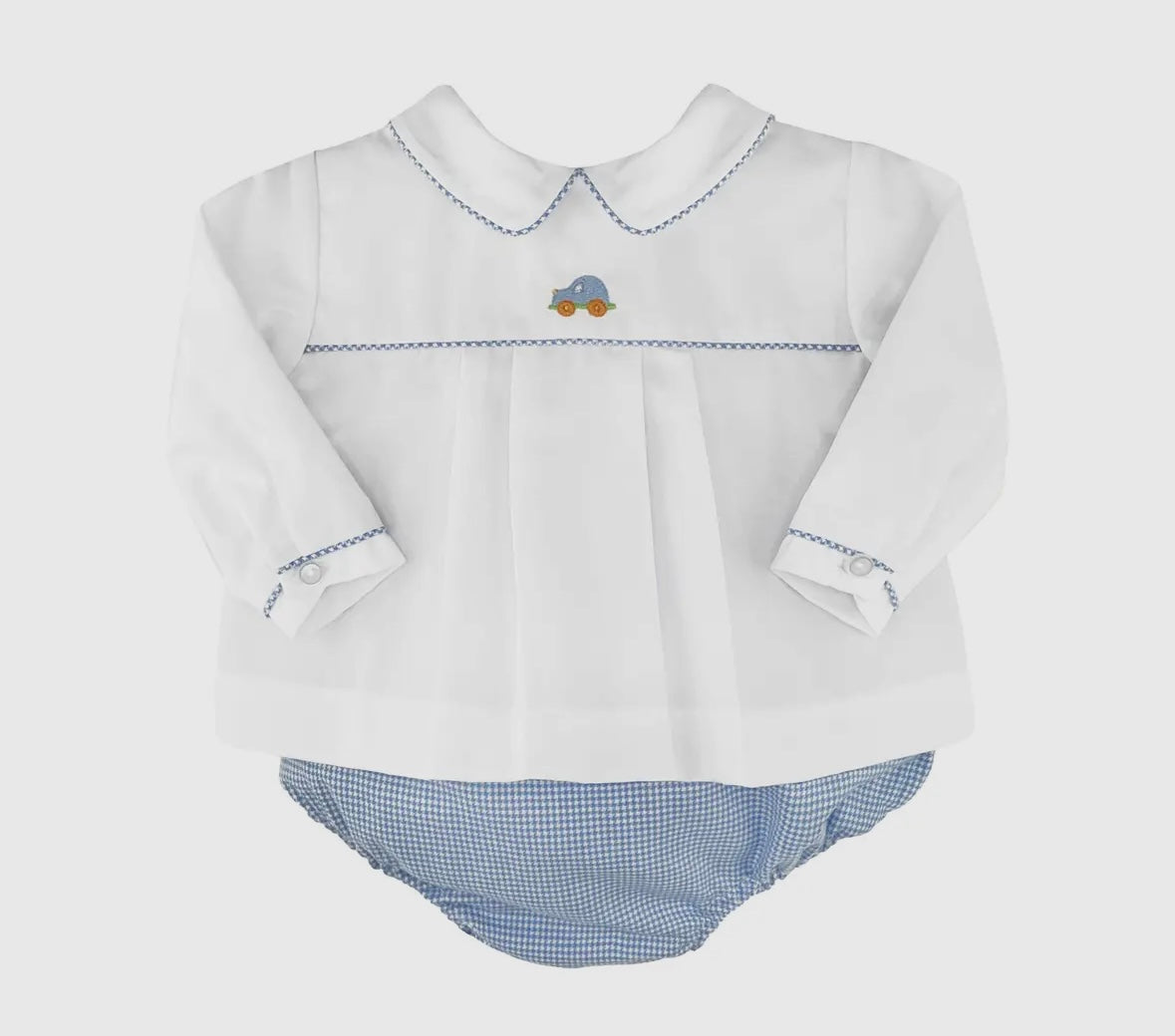 Embroidered Car Diaper Set