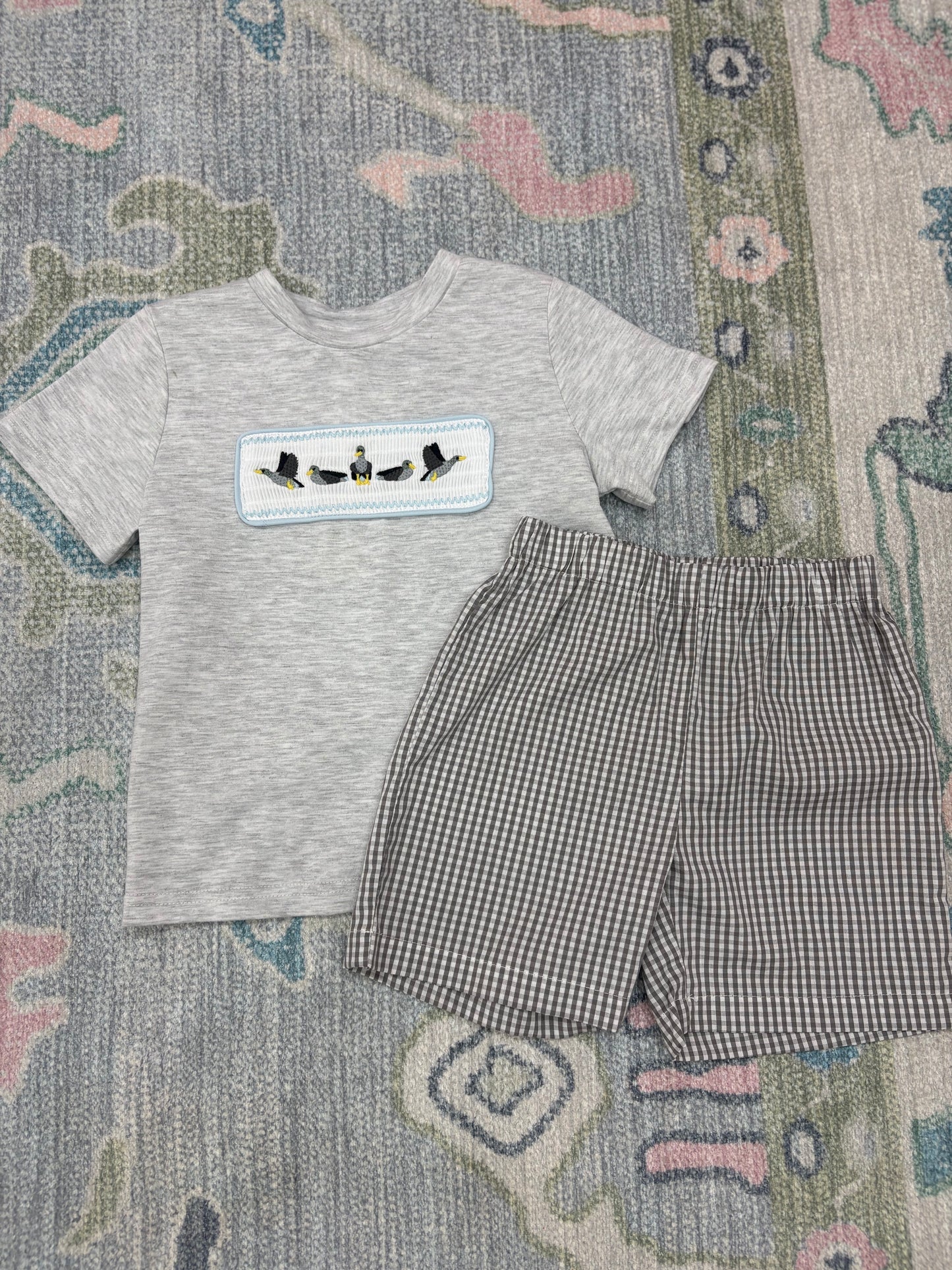 Gray Mallard Short Set